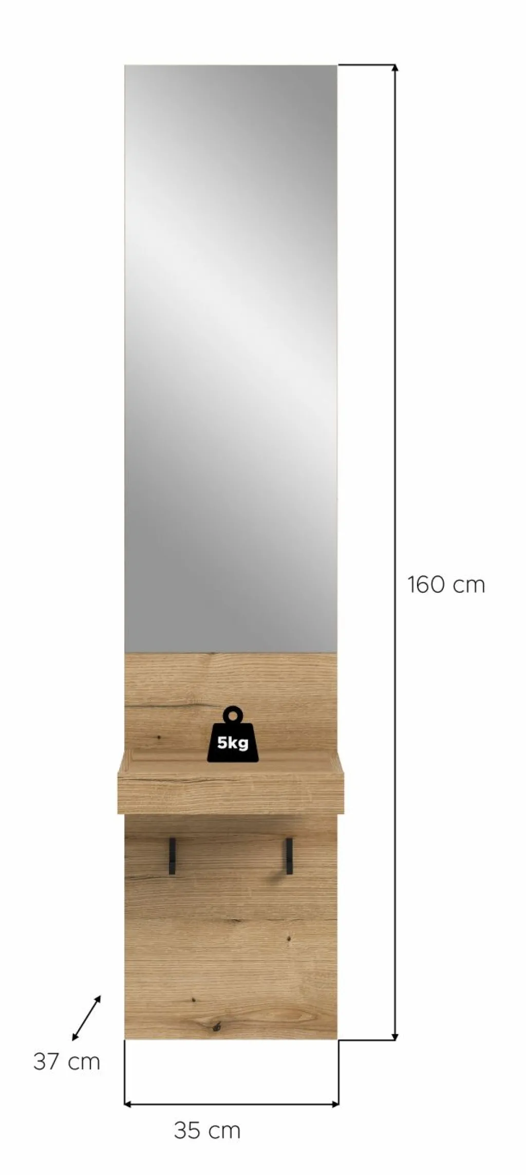 Xonox Miroirs|Miroirs Muraux<Miroir NARO