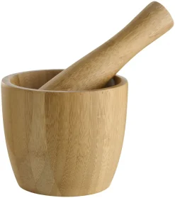 Mortier avec pilon en bambou DAY