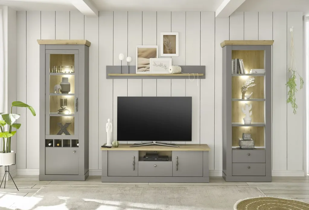 IMV Meubles Muraux De Télé<Mur TV CHAMBORD W8
