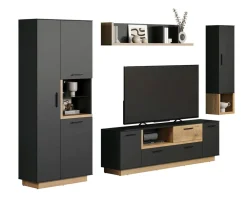 Trendteam Meubles Muraux De Télé<Mur TV SYNNAX