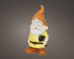 Kaemingk Figurines Décoratives<Nain de jardin solaire yeux qui bougent SOLAR