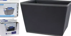 Panier de rangement anthracite