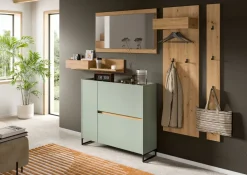 Xonox Vestiaires D'Entrée Complets<Panneau portemanteau 5 éléments DRIVE