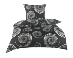 Parure de lit en microfibre basique HELIX