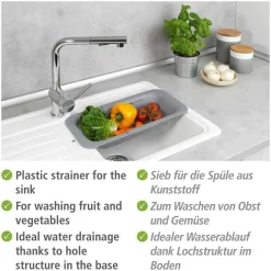 Wenko Ustensiles De Vaisselle<Passoire d'évier extensible SIVO