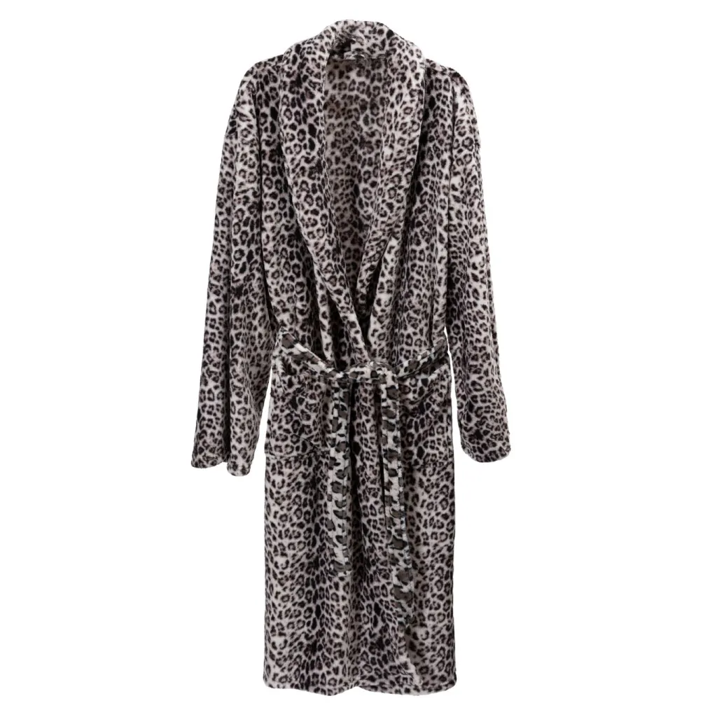 Cosima Textiles De Salle De Bains<Peignoir de bain taille L/XL SCHNEE LEO