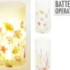 Koopman Lampes Décoratives|Lampes De Table<Photophore LED motif fleuri DEKO