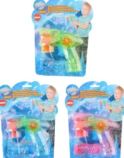 Pistolet à bulles de savon BUBBLES
