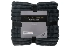 Plaid aspect velours côtelé PLUSH BLANKET