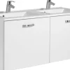 Held Armoires De Salle De Bains<Plan double vasque en fonte minérale 560