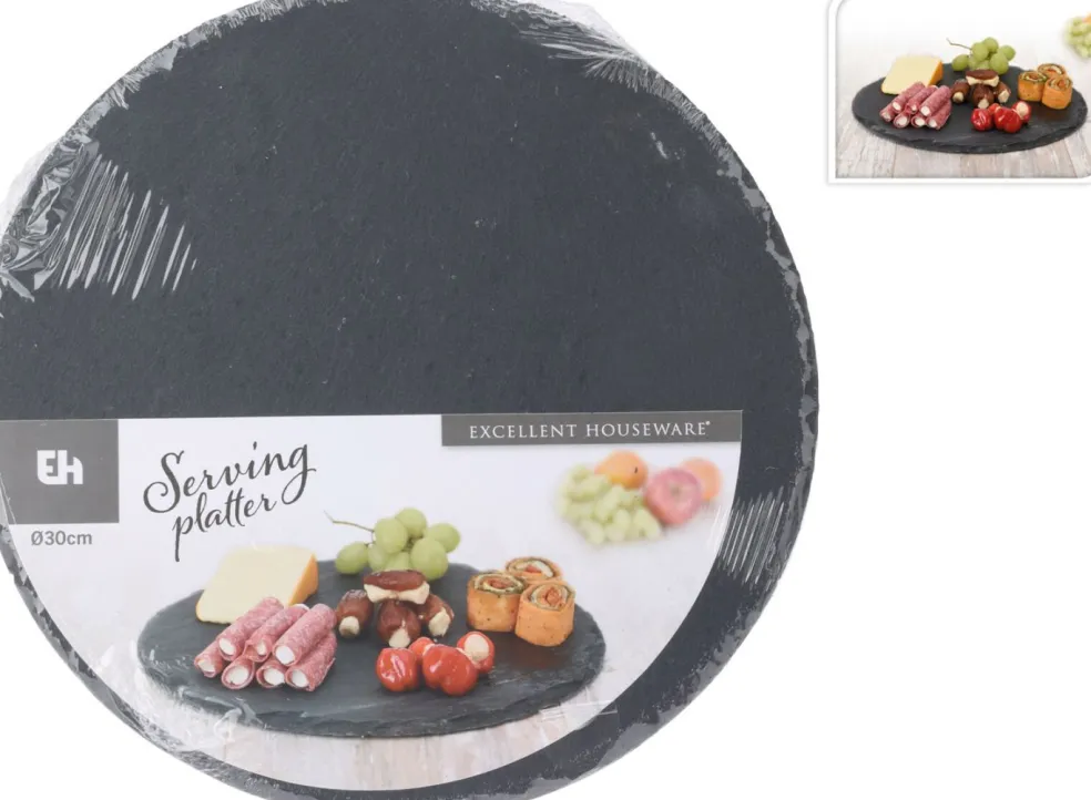 Plateau en ardoise Ø30cm STYLE