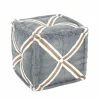 Haku Tabourets<Pouf CROSS