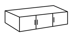 Wimex Rehausses D'Armoires<Rehausse pour armoire MALTA