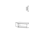 Rauch Rehausses D'Armoires<Rehausse pour armoire d'angle BREMEN-EXTRA