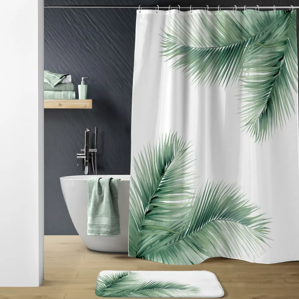 Rideau de douche avec anneaux HAVANE