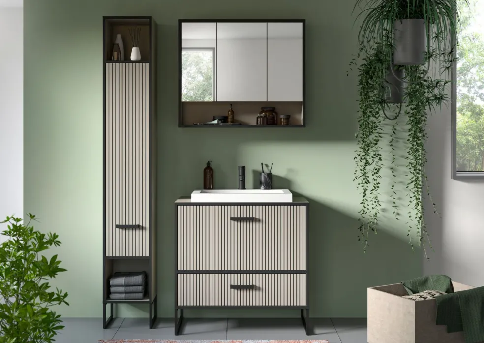 Salle de bains combinée 4 éléments BAGNO