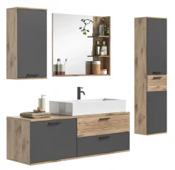 Xonox Blocs Salle De Bains Complets<Salle de bains combinée 4 éléments AGARO