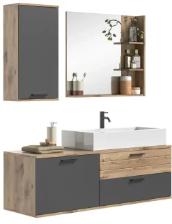 Xonox Blocs Salle De Bains Complets<Salle de bains combinée 3 éléments AGARO