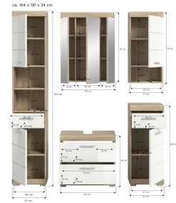 Xonox Blocs Salle De Bains Complets<Salle de bains combinée GIMBI