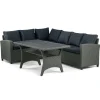 Trade Point Meubles De Jardin|Ensembles Mobilier De Jardin<Salon de jardin avec banquette d'angle RIBE
