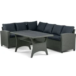 Trade Point Meubles De Jardin|Ensembles Mobilier De Jardin<Salon de jardin avec banquette d'angle RIBE