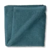 Serviette éponge bleu pétrole LADESSA
