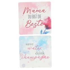 Sous-verre avec inscription KORK