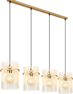 Globo Leuchten Suspensions<Suspension 4 lampes GORLEY