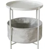 Table d'appoint avec espace de rangement TILO
