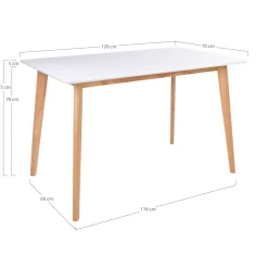 House Nordic Tables À Manger<Table de repas VOJENS