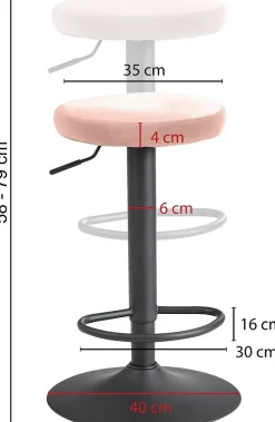 Tabouret de bar KAMPHAENG PHET