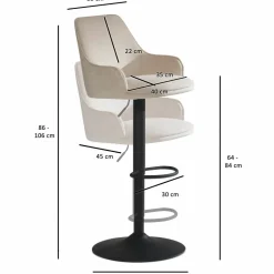 Skyport Tabourets De Bar<Tabouret de bar WOHNLING