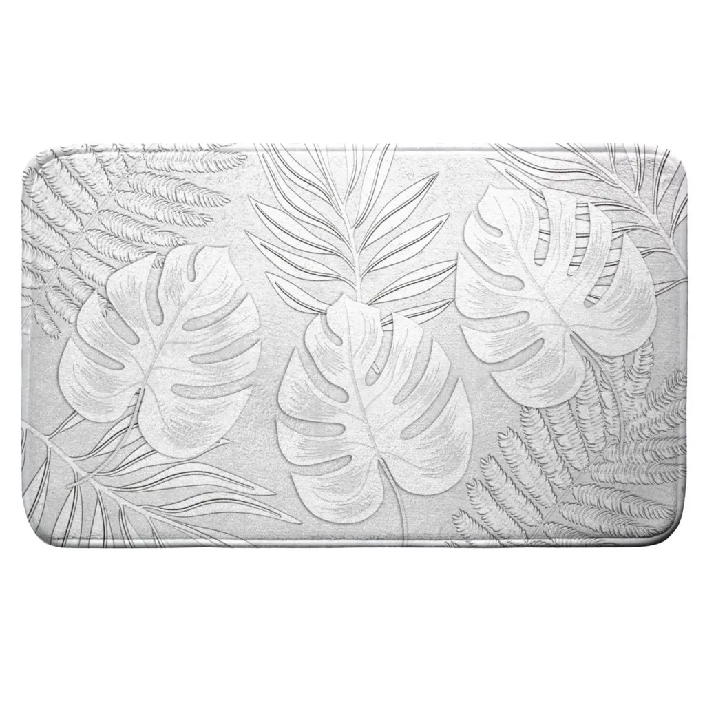 U10 Accessoires Sdb|Textiles De Salle De Bains<tapis de bain MONSTERA