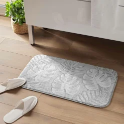 U10 Accessoires Sdb|Textiles De Salle De Bains<tapis de bain MONSTERA