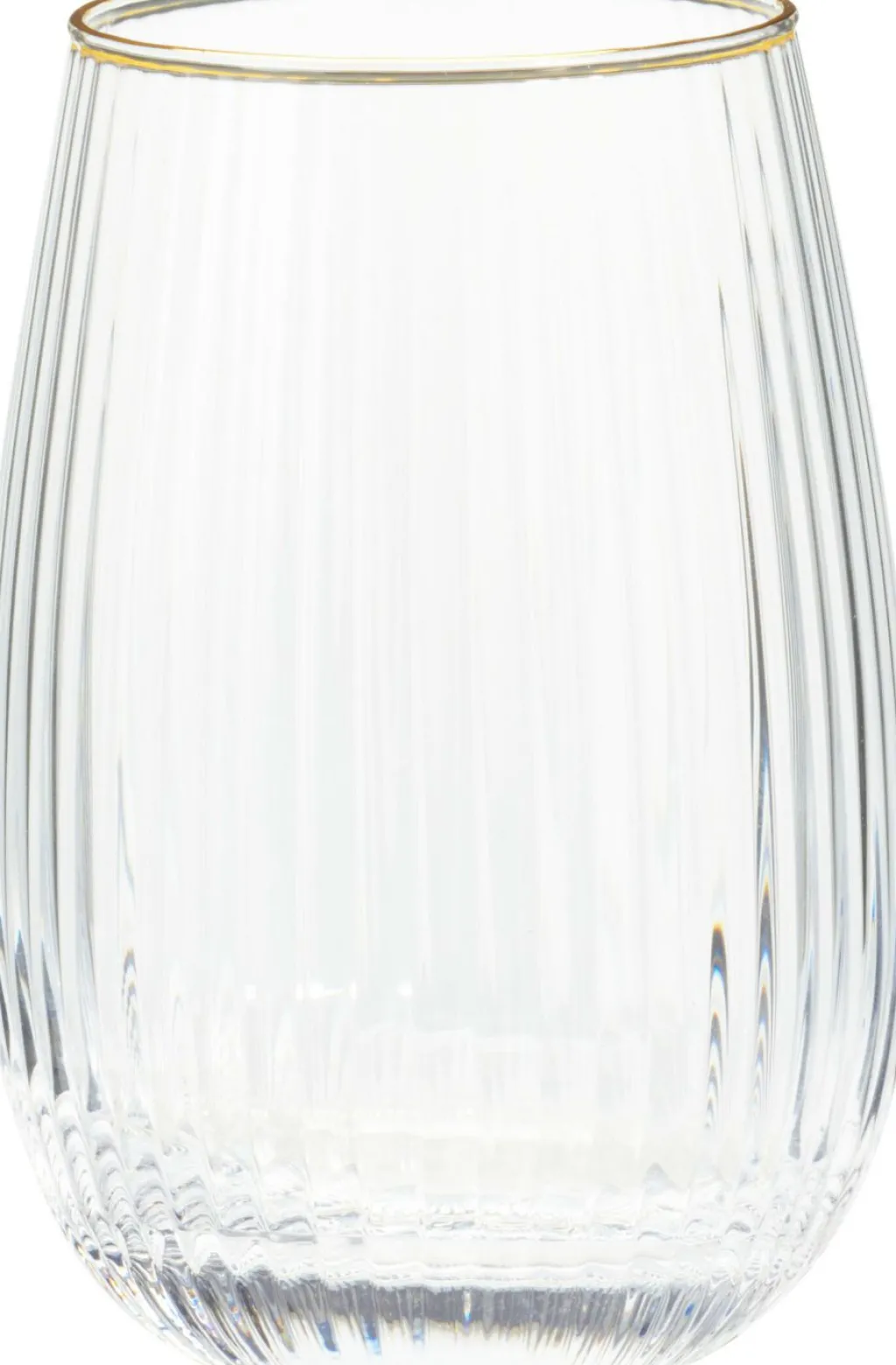 Koopman Verres, Tasses & Carafes<Verre à eau à bordure dorée EH