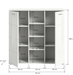 Xonox Vestiaires D'Entrée Complets<Vestiaire combiné 4 éléments WOLDIYA