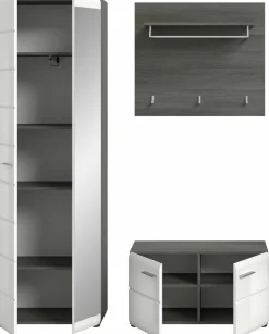 Xonox Vestiaires D'Entrée Complets<Vestiaire combiné 3 éléments FICHE
