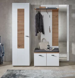 Wohn-Concept Vestiaires D'Entrée Complets<Vestiaire combiné 3 éléments ASMARA