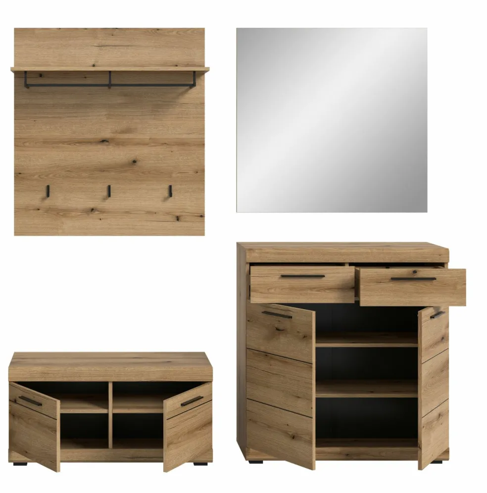 Vestiaire combiné 4 éléments SEWULA