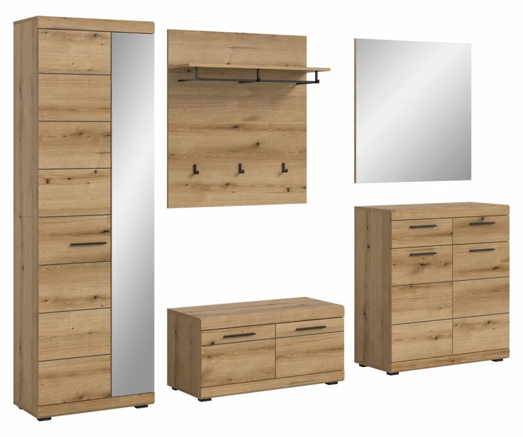 Xonox Vestiaires D'Entrée Complets<Vestiaire combiné 5 éléments SEWULA