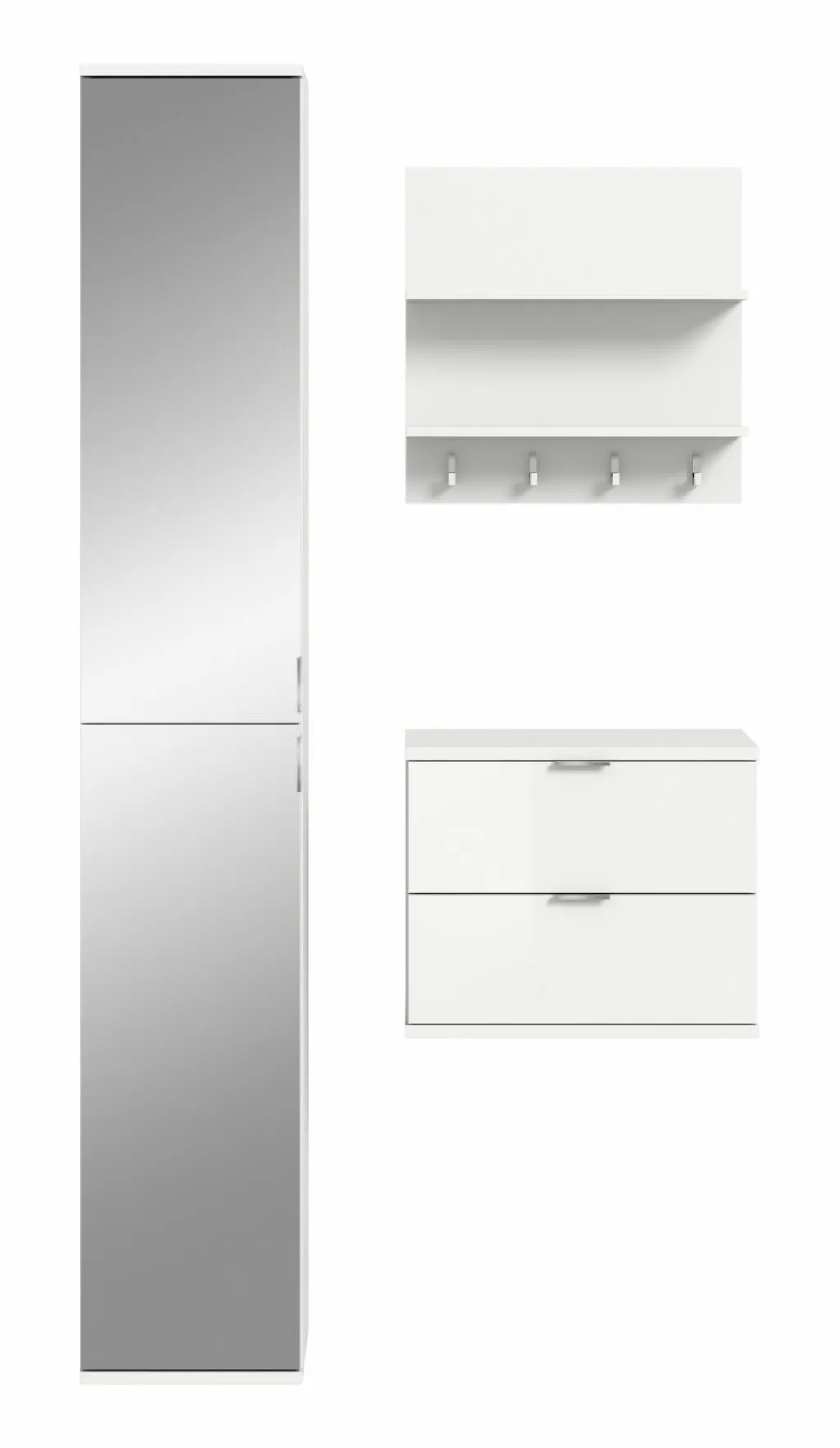 Xonox Vestiaires D'Entrée Complets<Vestiaire combiné 3 éléments BODITE