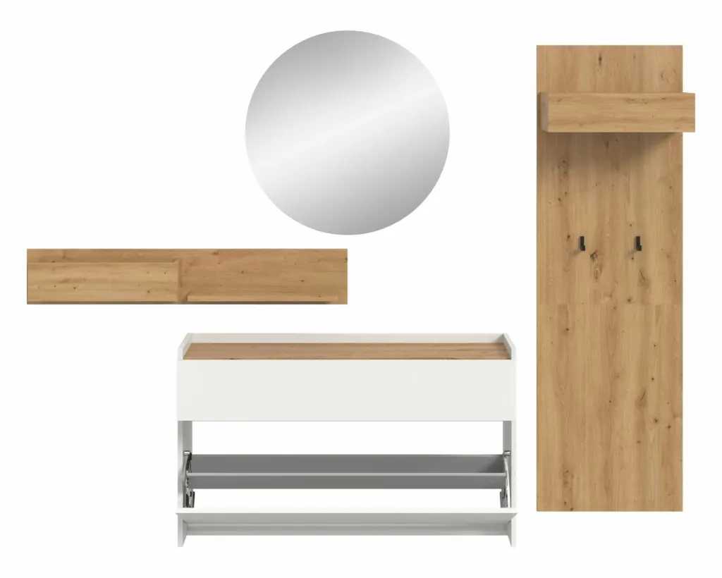 Xonox Vestiaires D'Entrée Complets<Vestiaire combiné 4 éléments DRIVE