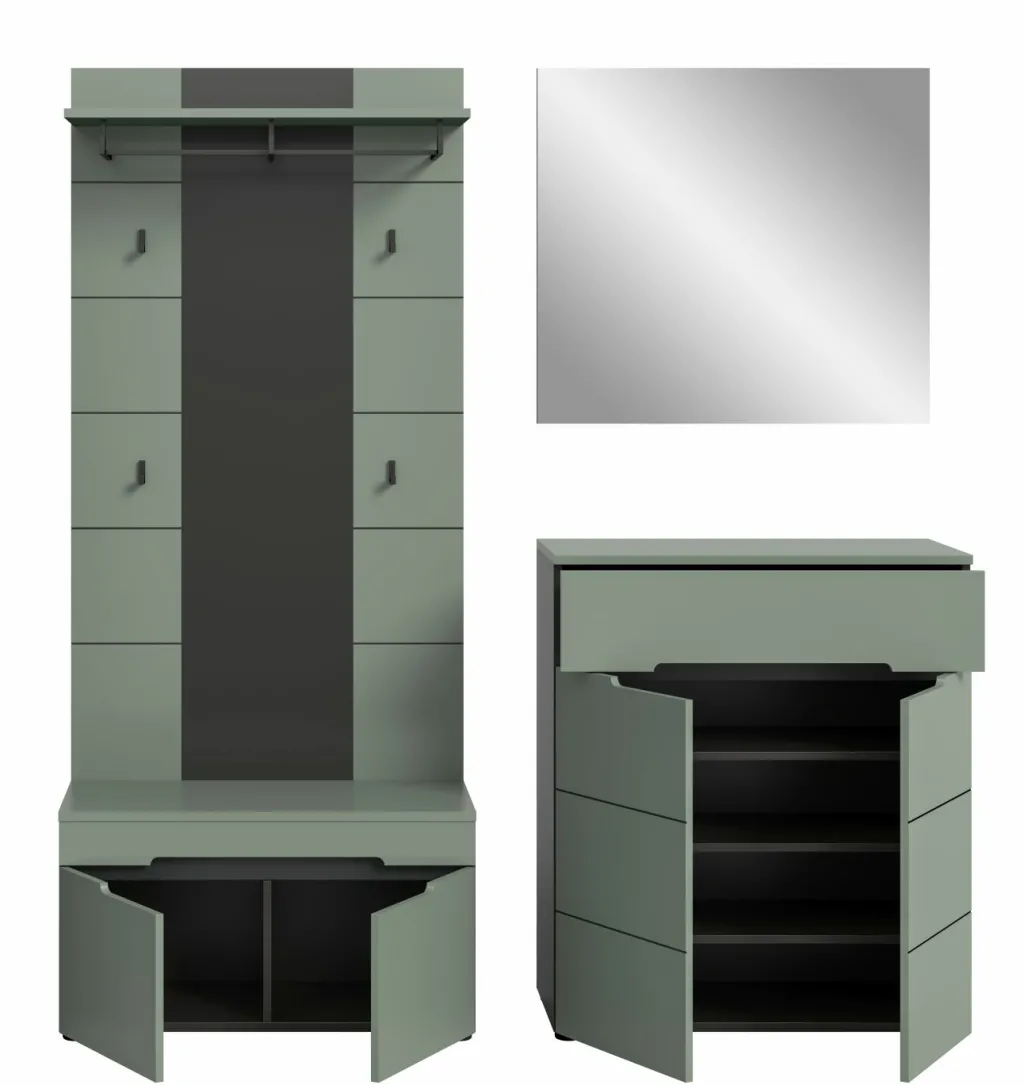 Xonox Vestiaires D'Entrée Complets<Vestiaire combiné 4 éléments GOBA