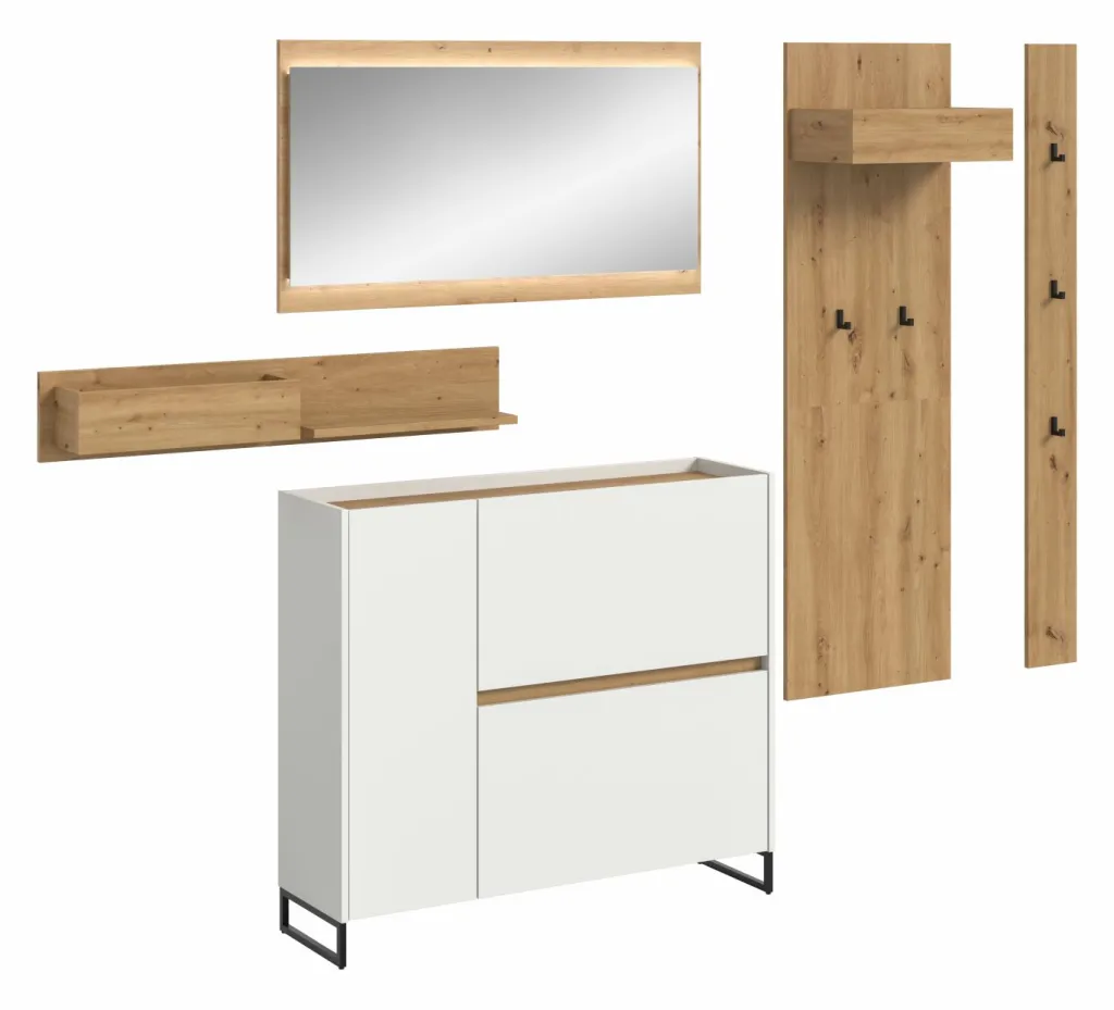 Xonox Vestiaires D'Entrée Complets<Vestiaire combiné 6 éléments DRIVE